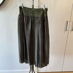 Sparkly midi skirt